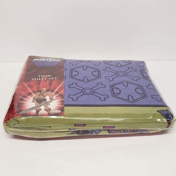He-Man Masters of the Universe Twin Sheet Set 2002 - Picture 3 of 9